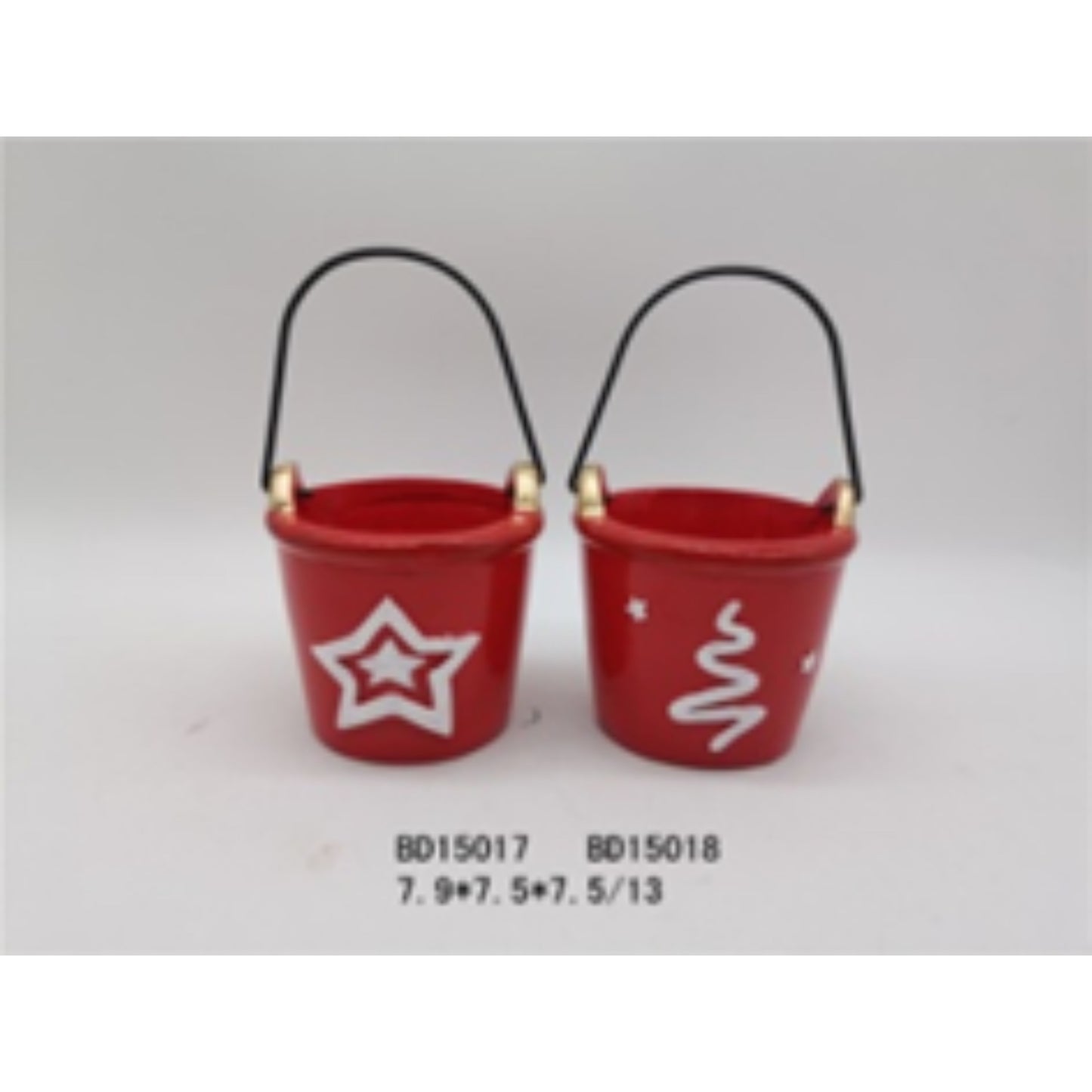 Mini Ceramic Christmas Terracotta Flower Pot