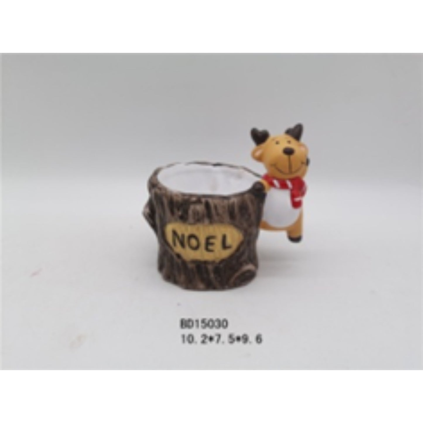 Small Ceramic Christmas Terracotta Pot