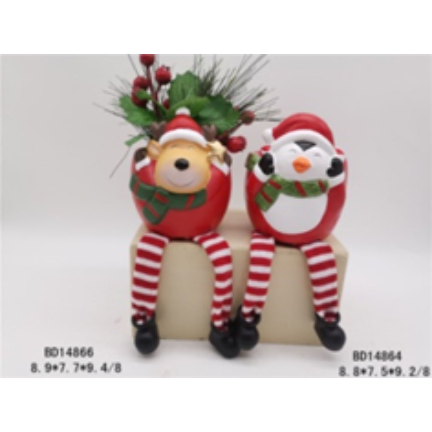 Mini Terracotta Christmas Flower Pots