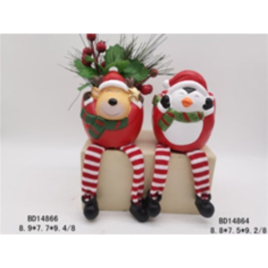 Mini Terracotta Christmas Flower Pots