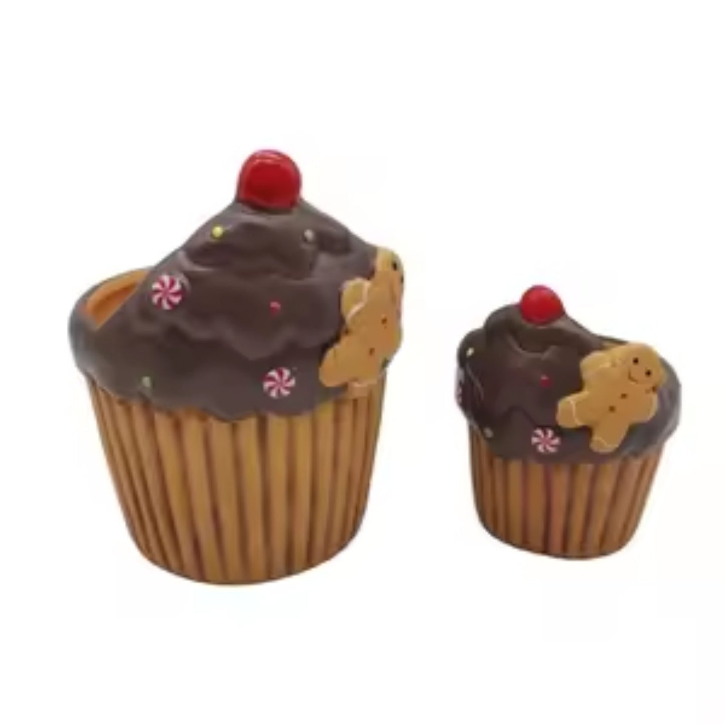 Holiday Glazed Terracotta Ceramic Christmas Flower Pot Collection