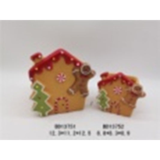 Rustic Christmas Terracotta Ceramic Plant Pot Duo