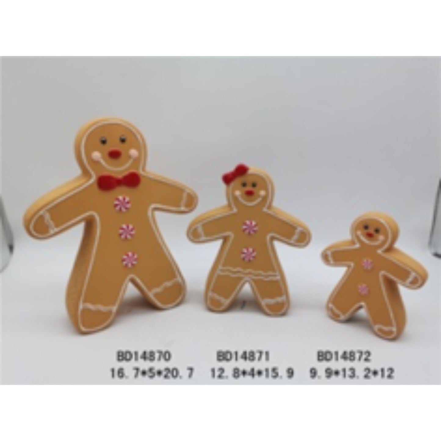 Stackable Terracotta Ceramic Christmas Tree Flower Pot Set