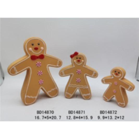 Stackable Terracotta Ceramic Christmas Tree Flower Pot Set