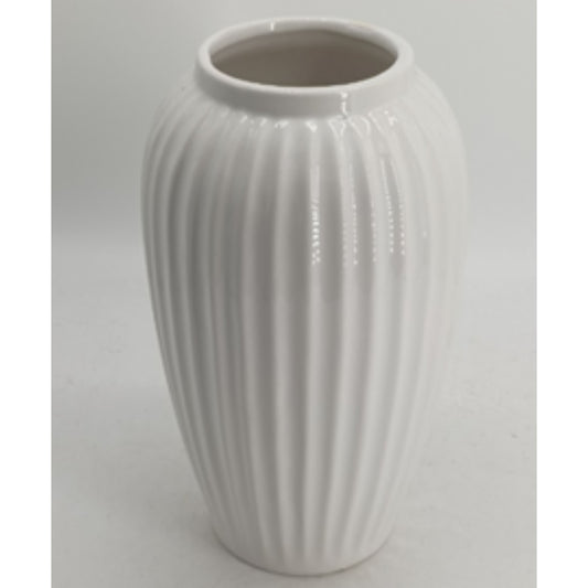 NP24-1547 Dolomite Flower Vase with Textured Finish