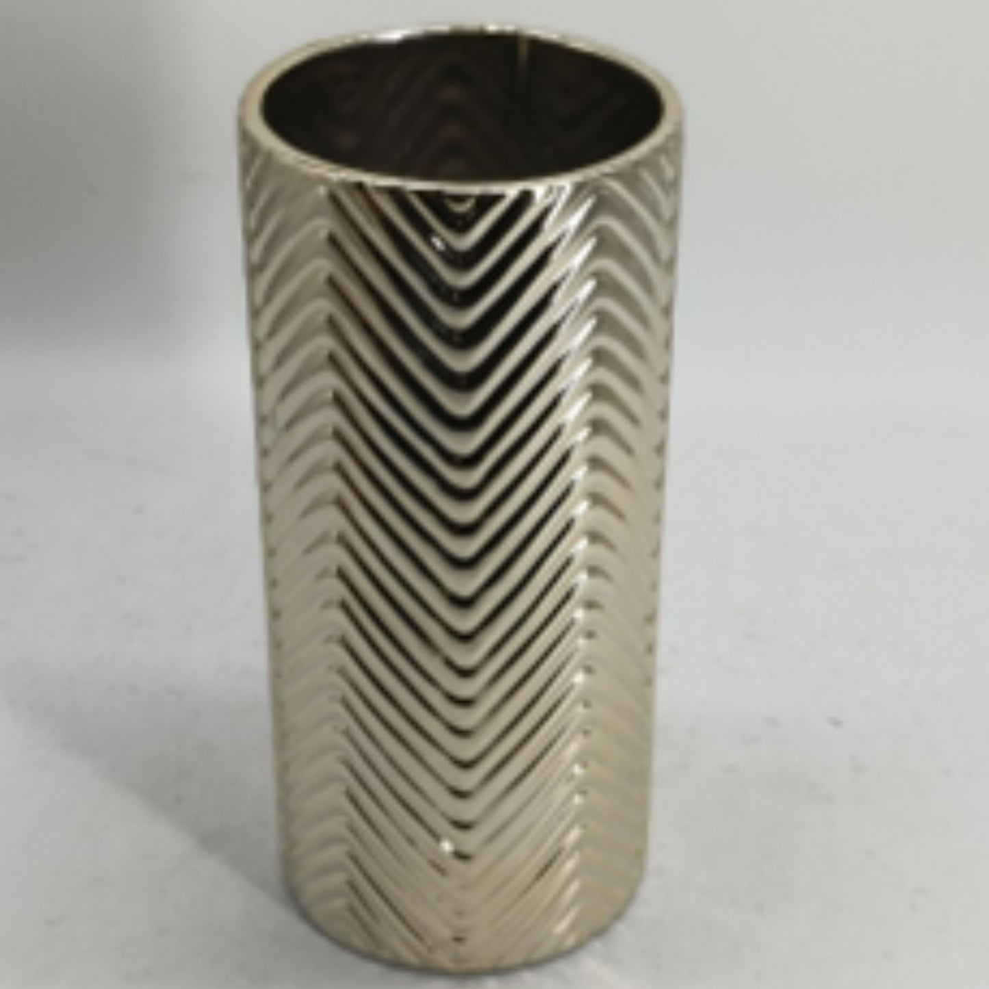 NP24-1551 Dolomite Flower Vase with Cylindrical Design