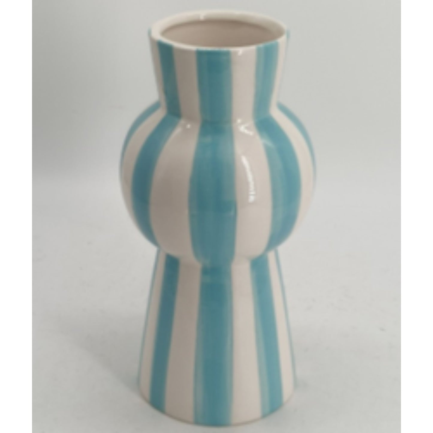 NP24-1552 Dolomite Flower Vase with Slim Vertical Design