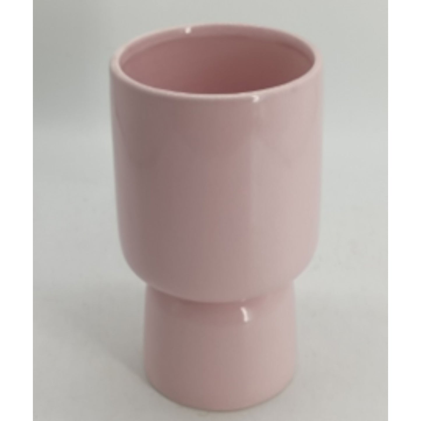 NP24-1558 Dolomite Flower Vase with Smooth Modern Finish