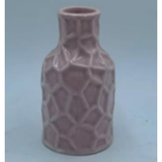 Stoneware Ceramic Vase Set NBA2021-1A & NBA2021-2 with Textured Finish