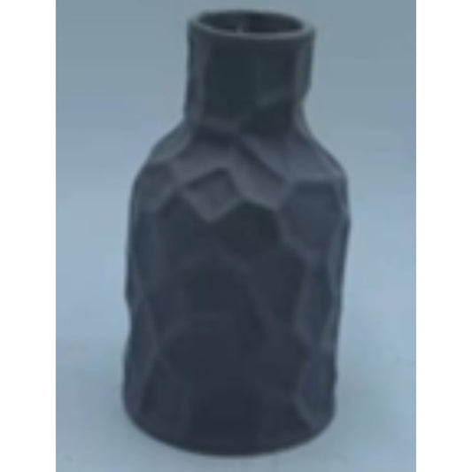NBA2021-3A Stoneware Ceramic Vase with Compact Cylindrical Design
