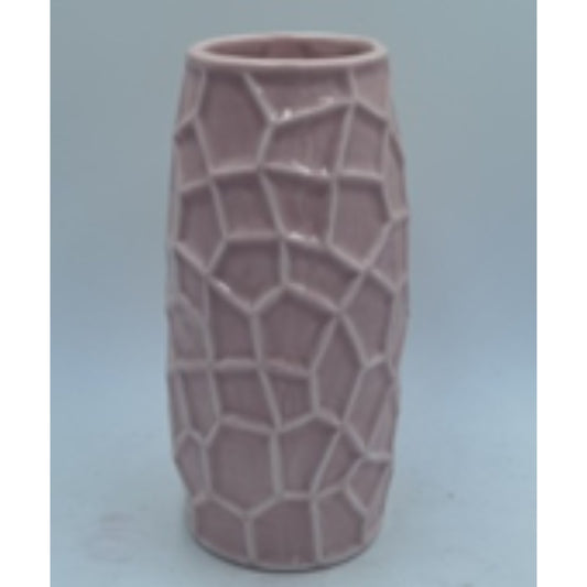 Stoneware Ceramic Vase Set NBA2019-1A & NBA2019-2A with Textured Finish