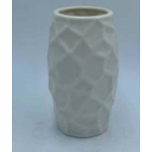 Stoneware Ceramic Vase NBA2019-1 & NBA2019-2 with Textured Finish