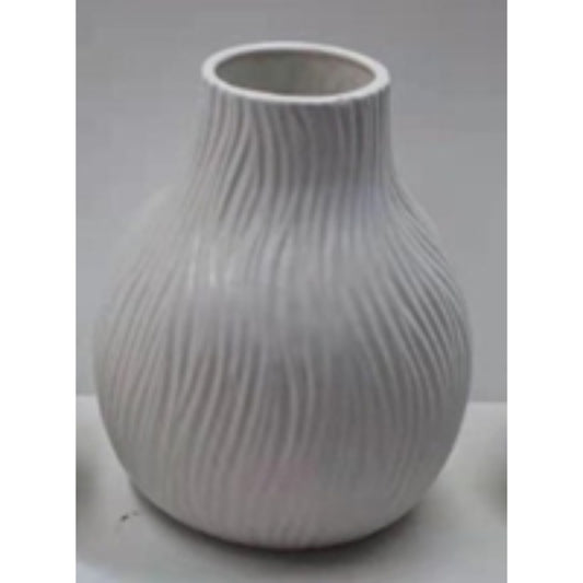 NBA2014-1 & NBA2014-2 Stoneware Ceramic Vase Set