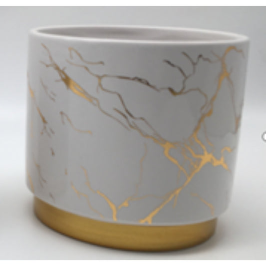 Contemporary Round Flower Pot FCAH3338