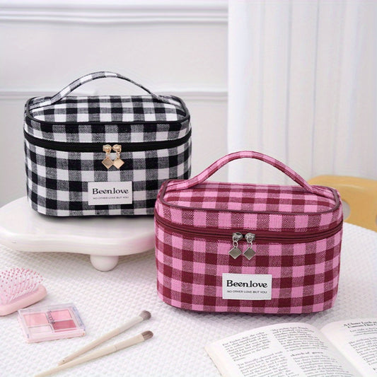 Elegant Style Top-Lid Cosmetic Bag RH2518 – 23×15×14cm