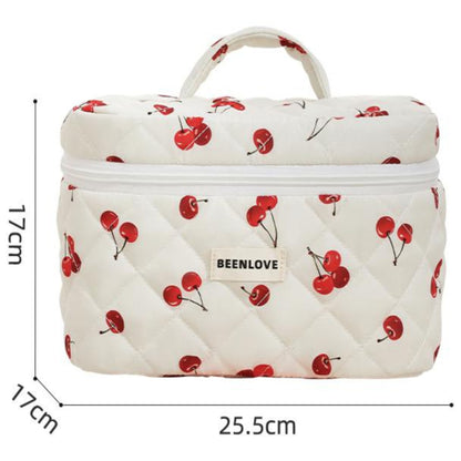 Yīngtáo Mìyǔ Box-Style Cosmetic Bag RH2444 – 25.5×17×17cm