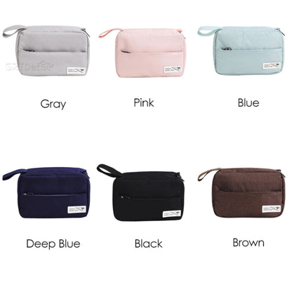 RH2317 Wabi-Sabi Style Three-Section Toiletry Organizer Bag