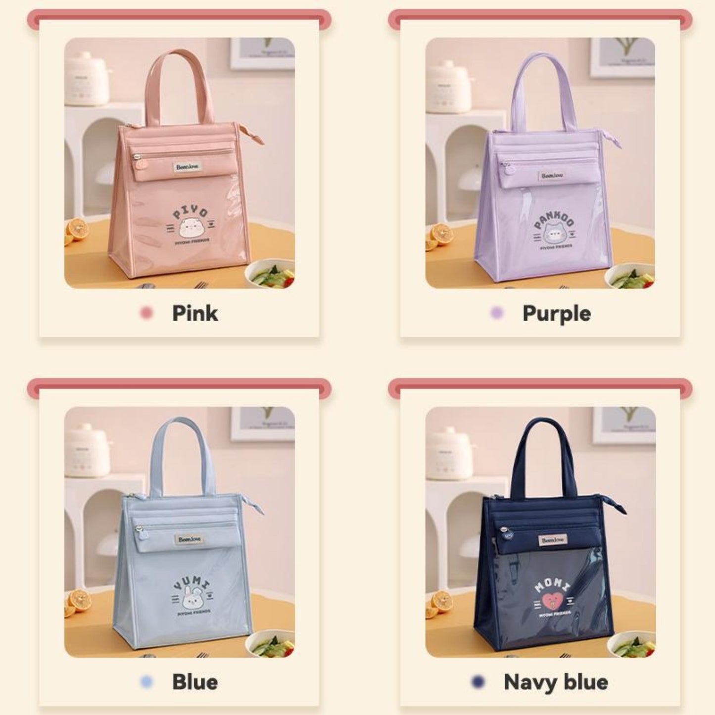 Lunch Bag RH2482 – Stylish Handheld Polyester Lunch Tote