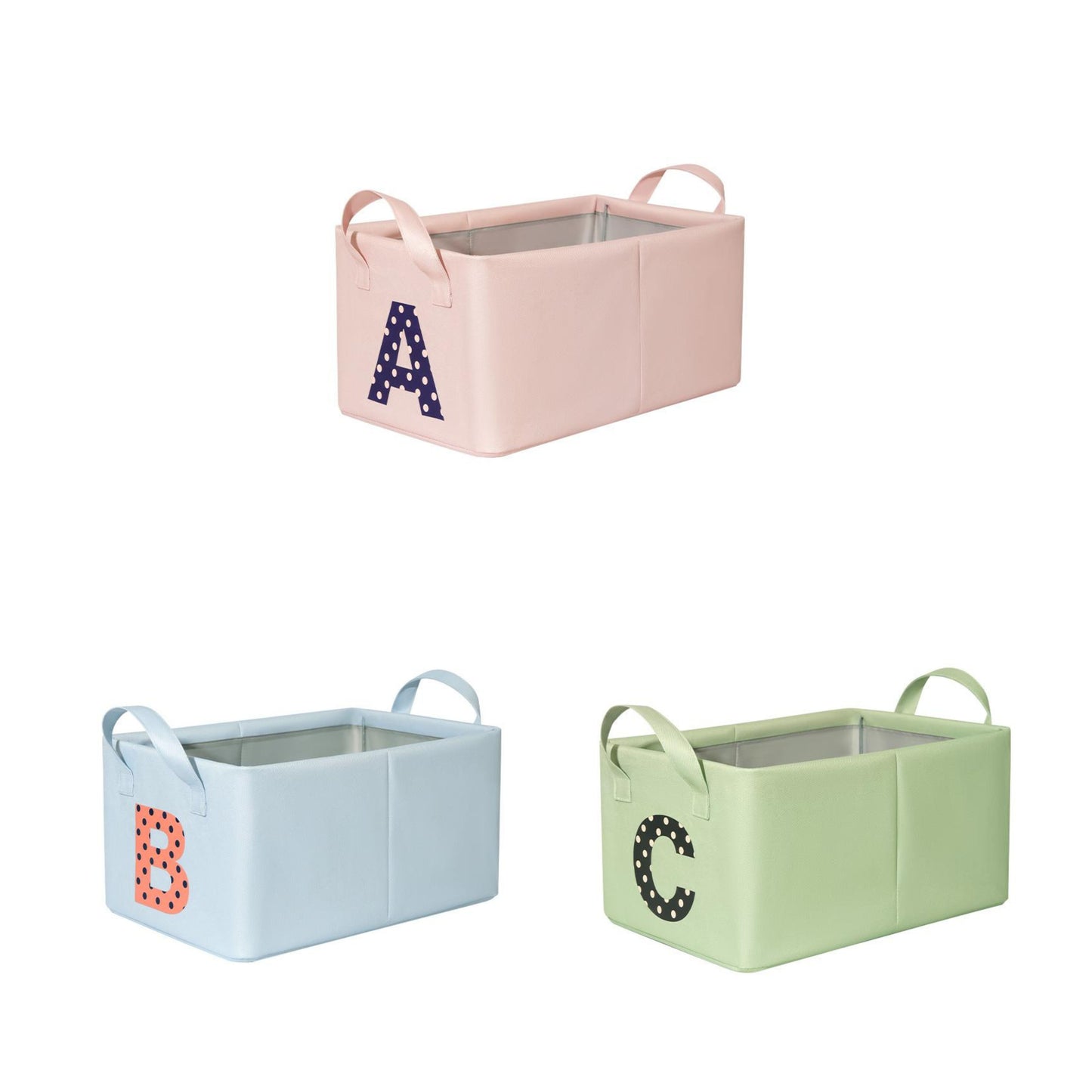 Storage Box JY2403 – Oxford Fabric ABC Organizer Bin