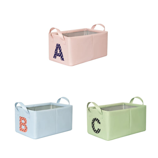 Storage Box JY2403 – Oxford Fabric ABC Organizer Bin