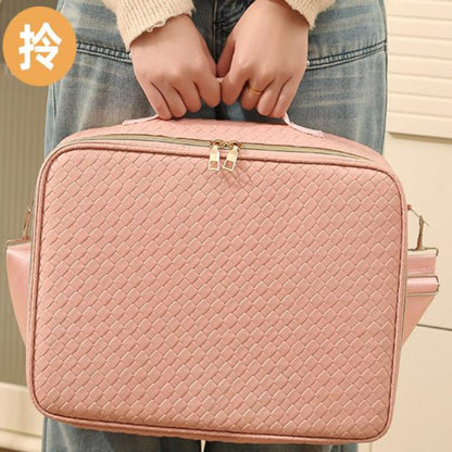 LG0043 Large PU Makeup Box with Mirror