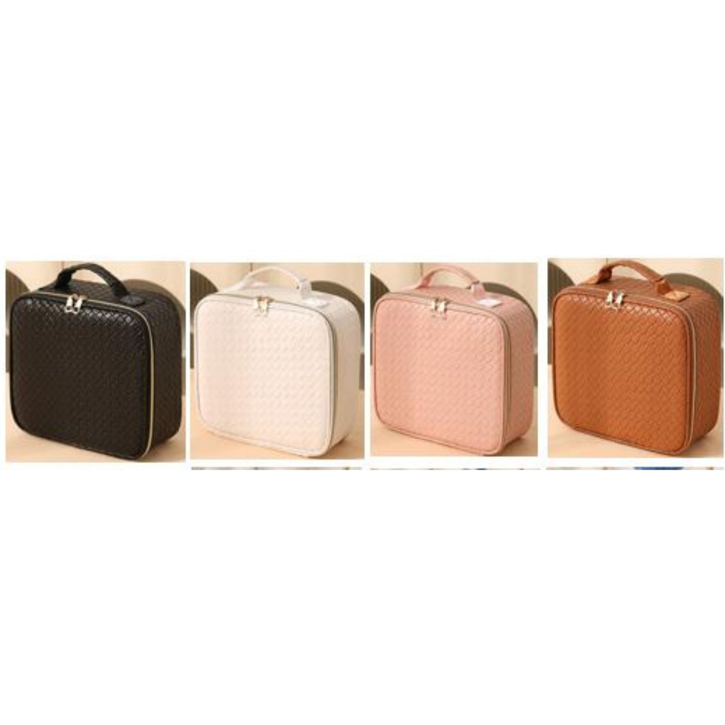 Small PU Makeup Box with Mirror - Model LG0042