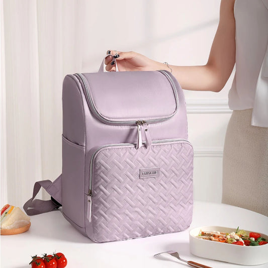 Croissant-Style Insulated Backpack Cooler - Model RH2438