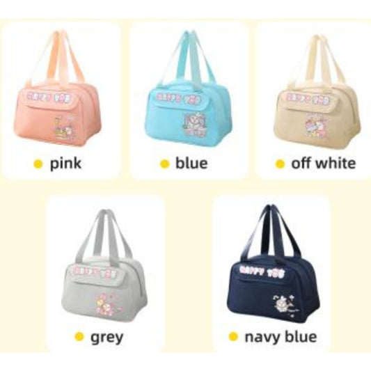 Lunch Bag RH2409 – Cartoon-Style Semi-Circular Polyester Lunch Tote