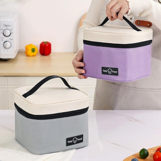 Lunch Bag RH2332 – Dopamine Style Mini Square Oxford Lunch Tote