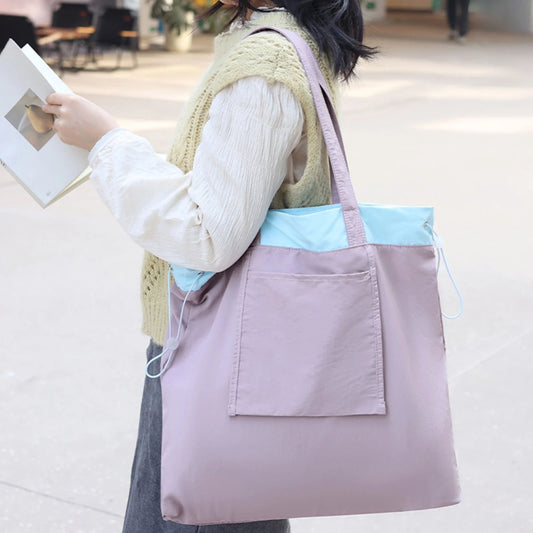 Foldable Drawstring Shopping Bag - Model RH2504