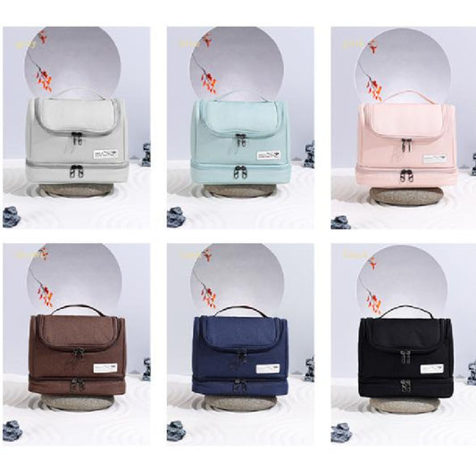 Cosmetic Bag RH2319 – Wabi-Sabi Style Wet-Dry Separation Pouch
