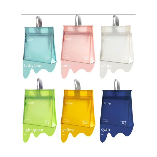 Cosmetic Bag RH2312 – Vertical Jelly-Style Toiletry Pouch