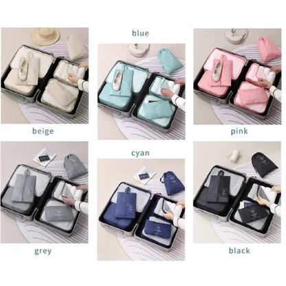Packing Cube Set RH805 – 290 Twill 7-Piece Organizer