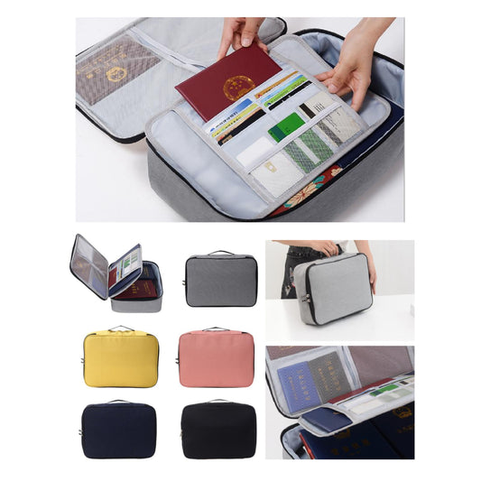 Documents Case RH410 – Double-Layer Polyester Document Organizer Without Lock