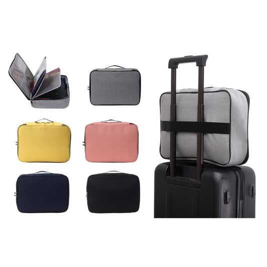 Documents Case RH411 – Triple-Layer Polyester Document Organizer Without Lock