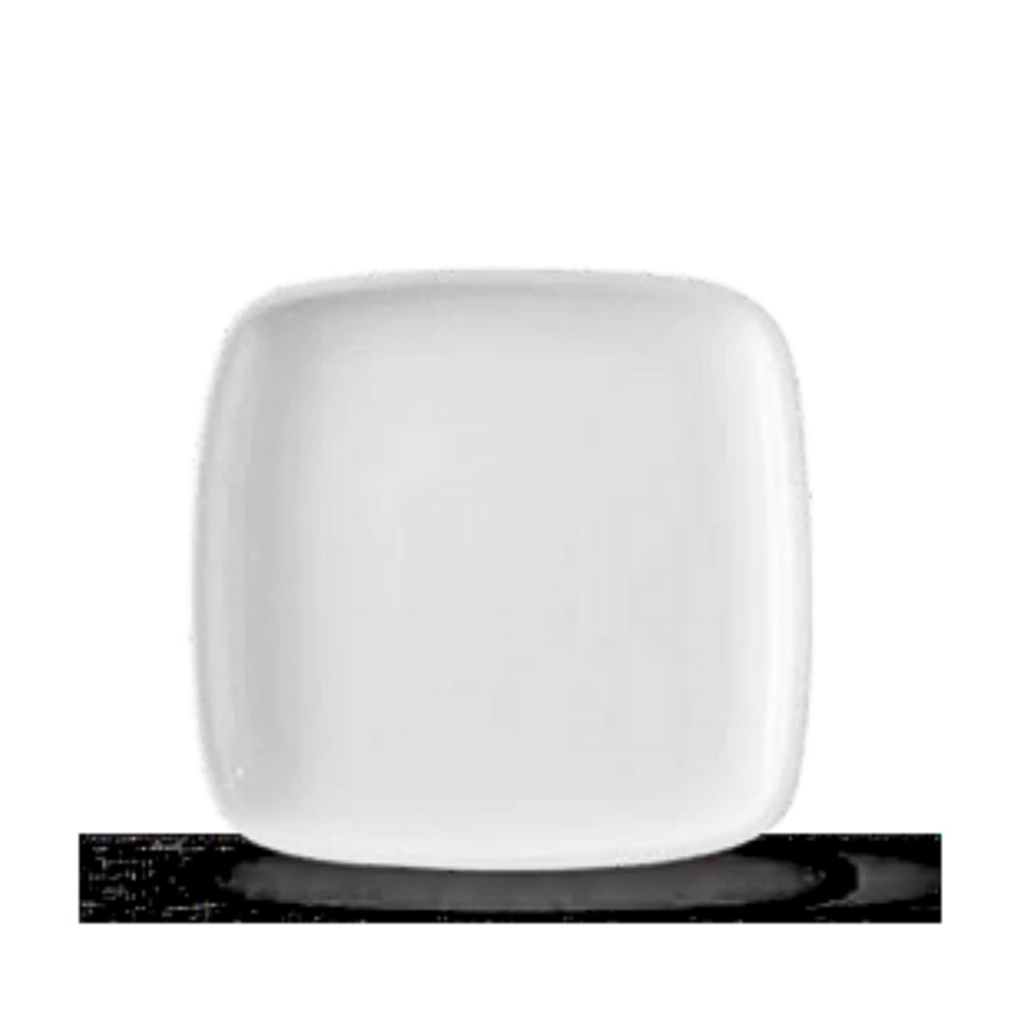 Flat-Edged Square Ceramic Plates A25177 & A25178
