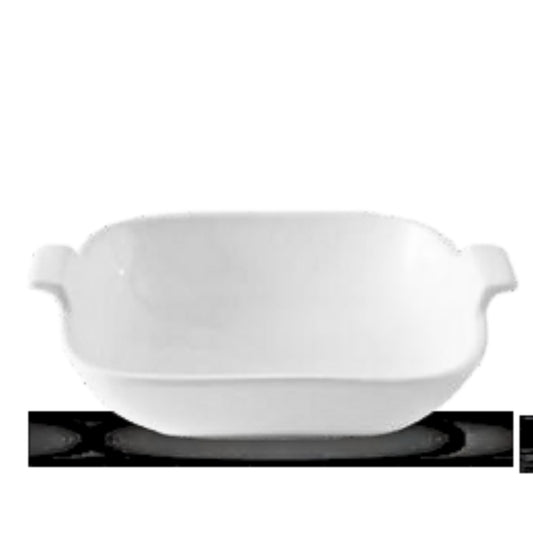 Square Double-Handled Deep Plate A25184