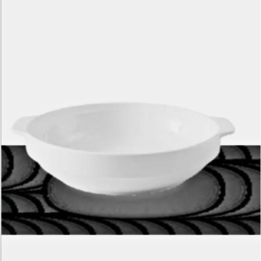 Stackable Double-Handled Ceramic Baking Dish A22638