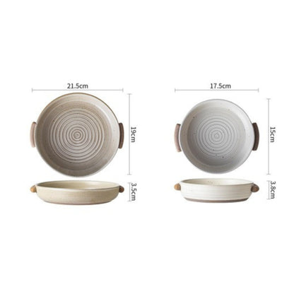 Joyn Ash stoneware handle bakeware with a minimalist aesthetic and functional design