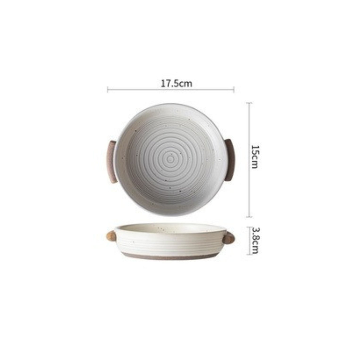 Joyn Ash stoneware handle bakeware with a minimalist aesthetic and functional design