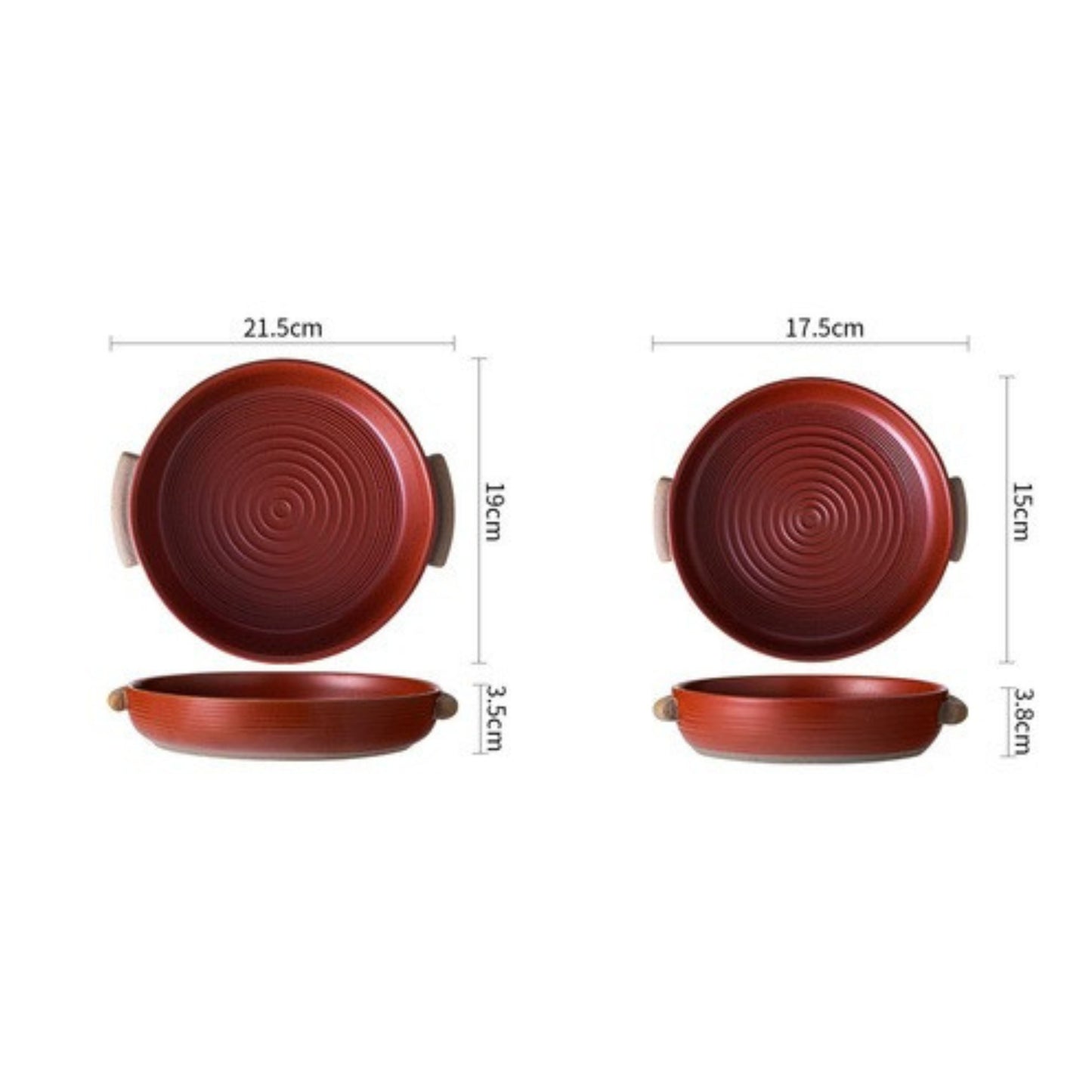 Joyn Spark stoneware handle bakeware with a vibrant tone and contemporary charm