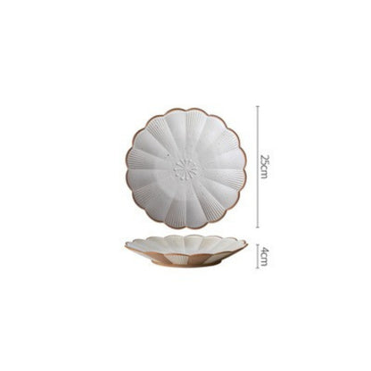 Blooming Series stoneware with floral inspiration and sculptural form