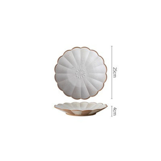 Blooming Series stoneware with floral inspiration and sculptural form