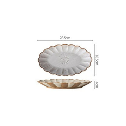 Blooming Series stoneware with floral inspiration and sculptural form