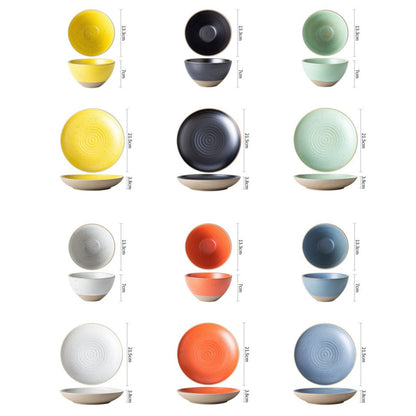 Rome Series stoneware plates and bowl with classic form and timeless appeal