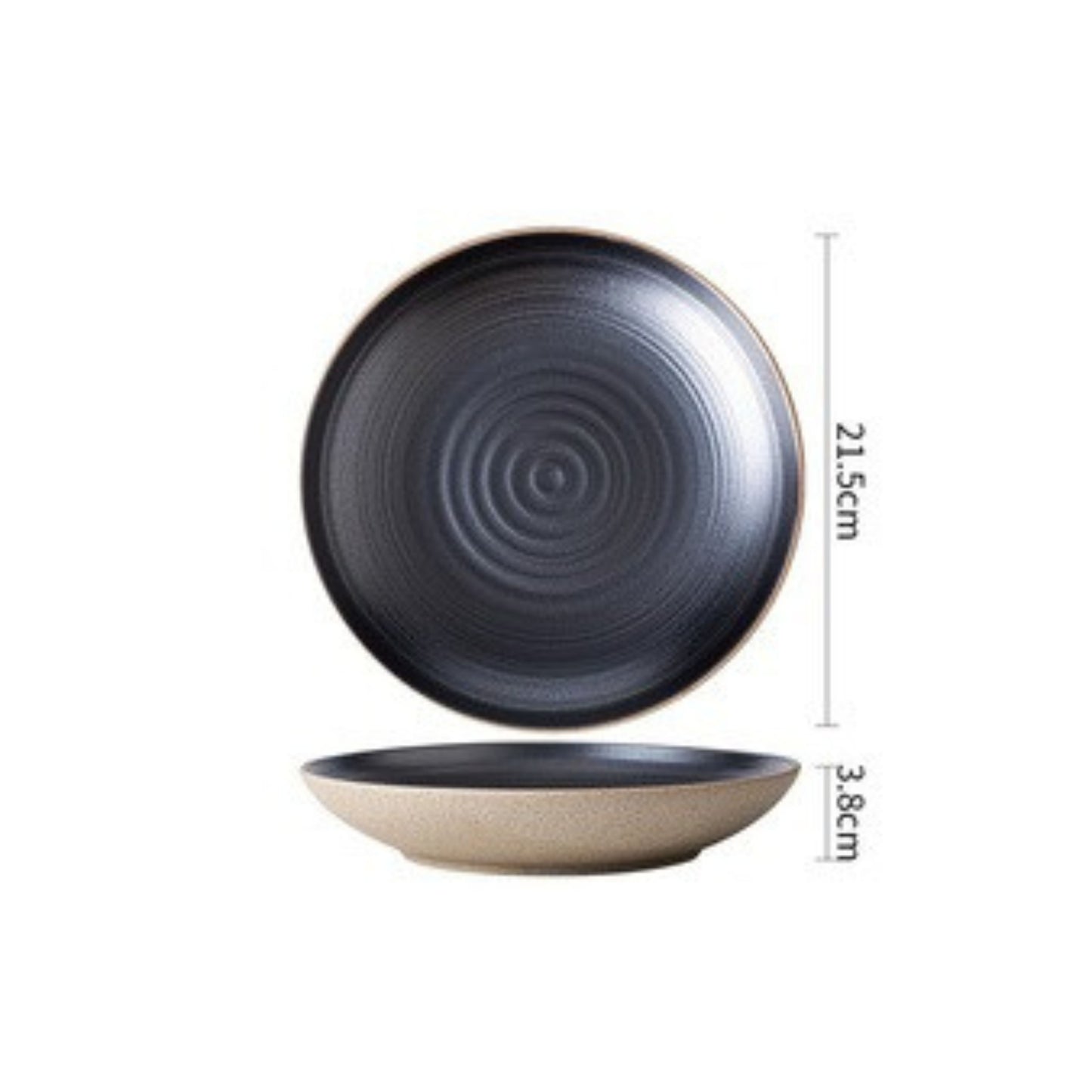 Rome Series stoneware plates and bowl with classic form and timeless appeal