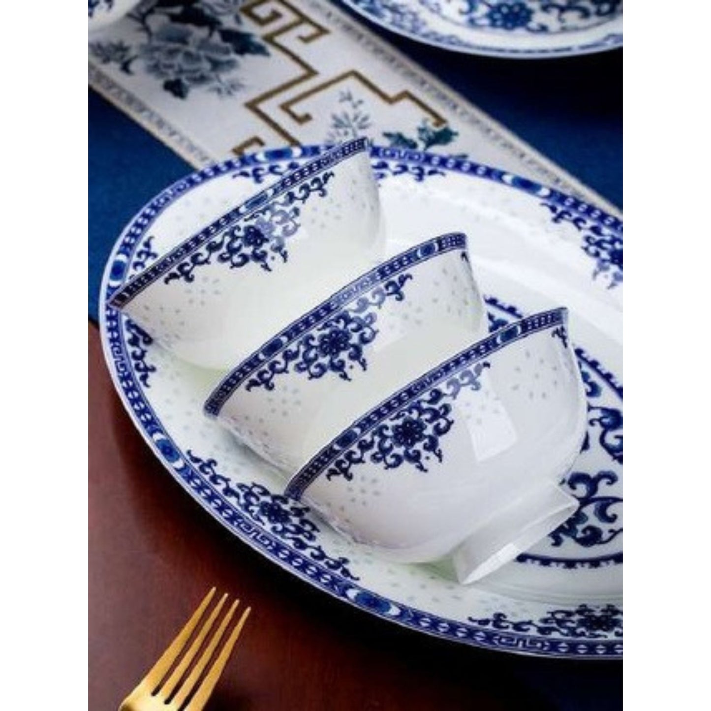 Delicate Prosperity bone china crockery set
