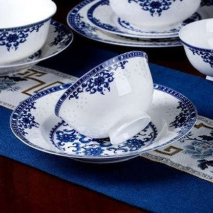 Delicate Prosperity bone china crockery set