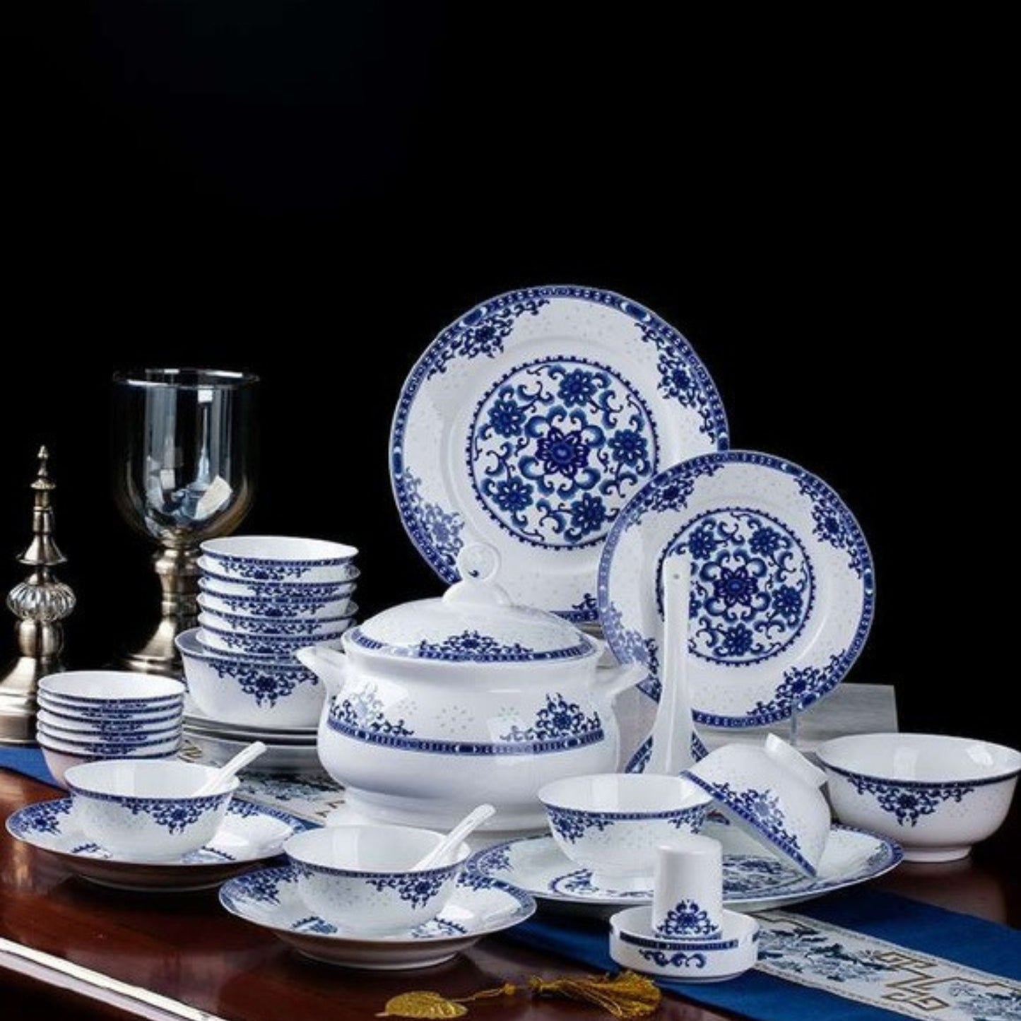Delicate Prosperity bone china crockery set