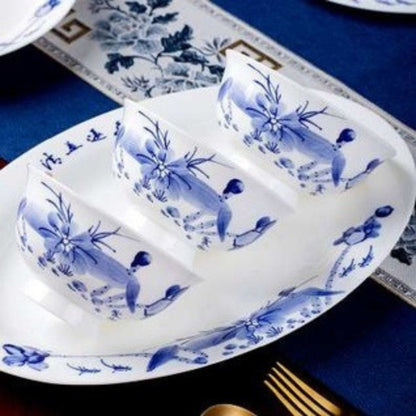 Fragrant Serenity bone china crockery set